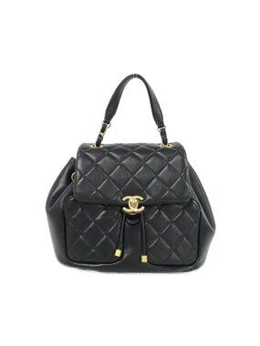 Chanel Backpack Sac Black
